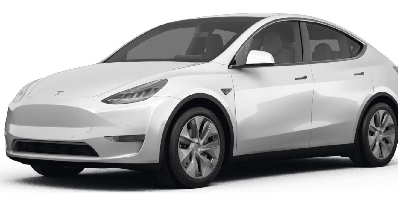 TESLA MODEL Y 2022 7SAYGDEE6NF355342 image